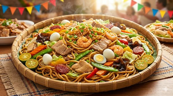 Pancit Canton — Stir-Fried Noodles